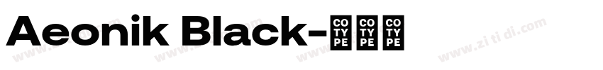 Aeonik Black字体转换 Aeonik Black字体转换